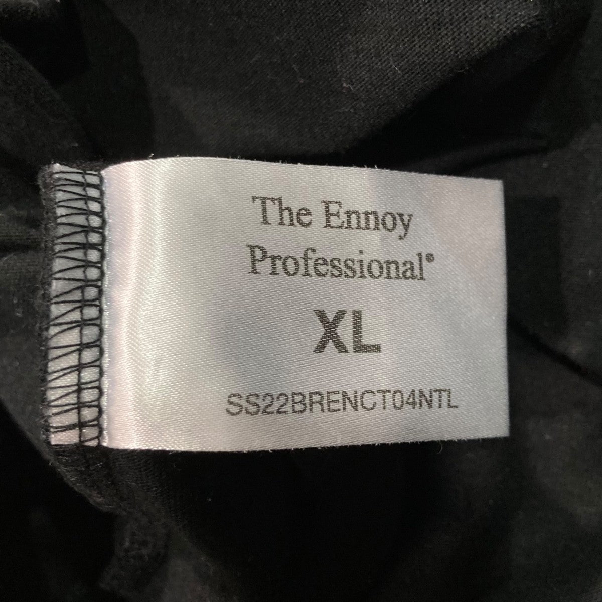 ENNOY 袖ロゴ刺繍ポケットTシャツSS22BRENCT04NTL 古着・中古-5枚目のアイテム画像