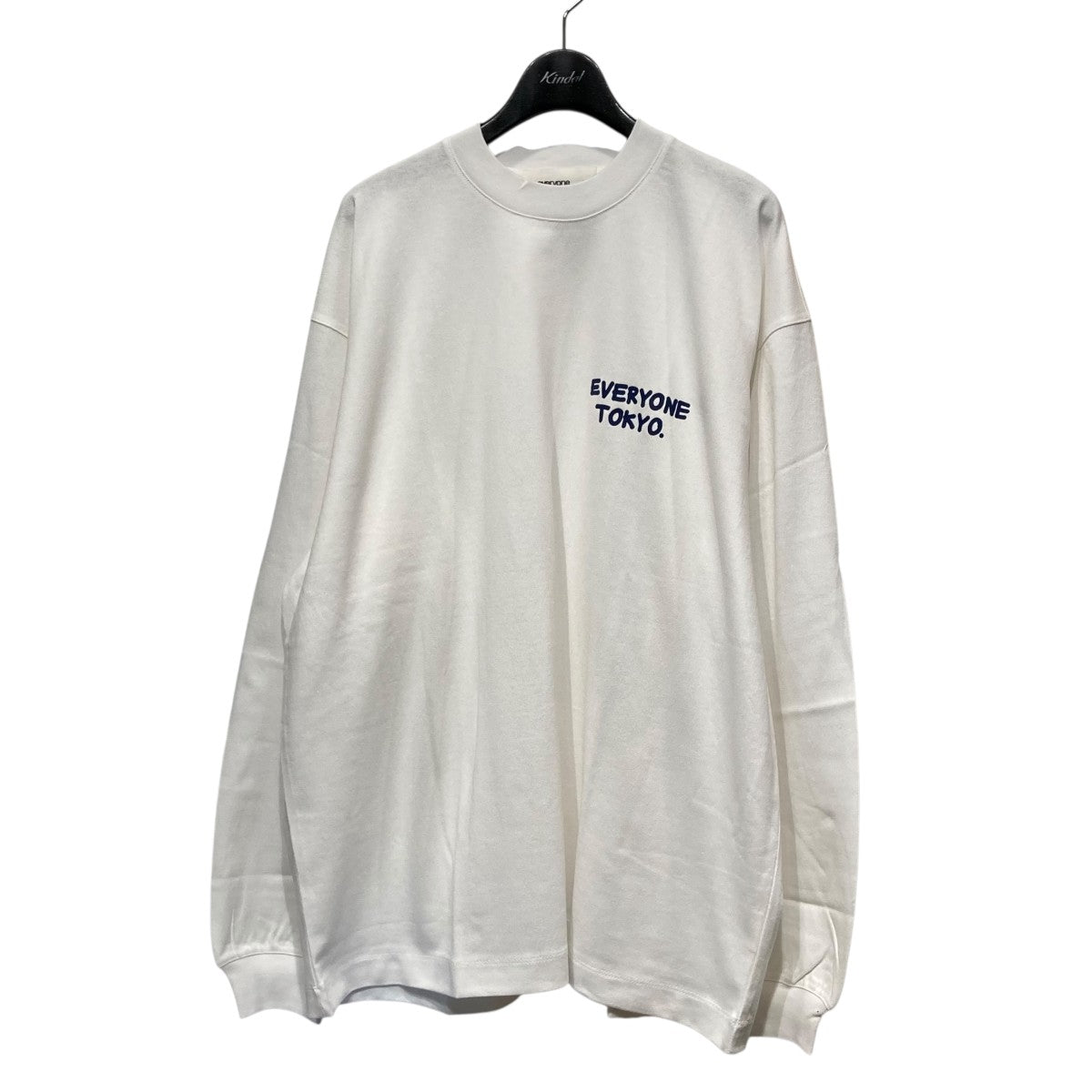 everyone エブリワン LOGO BY VINCENT L/S TEE everyone(エブリワン) ロゴプリント長袖TシャツEV23-CS10 EV23