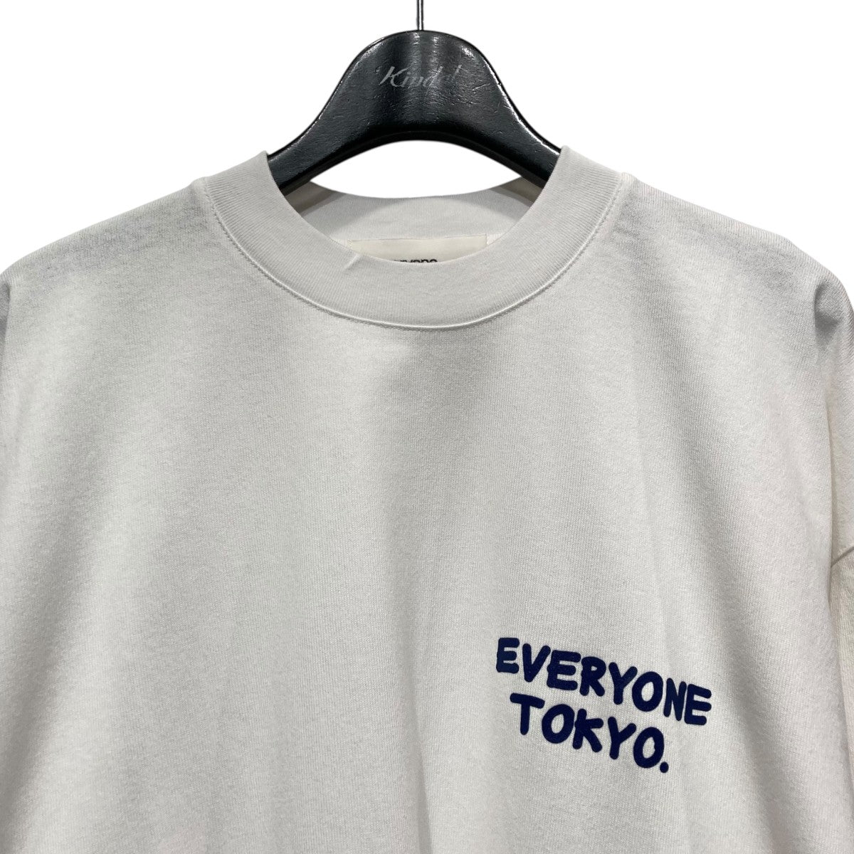 everyone エブリワン LOGO BY VINCENT L/S TEE everyone エブリワンLOGO BY VINCENT L/S TEE