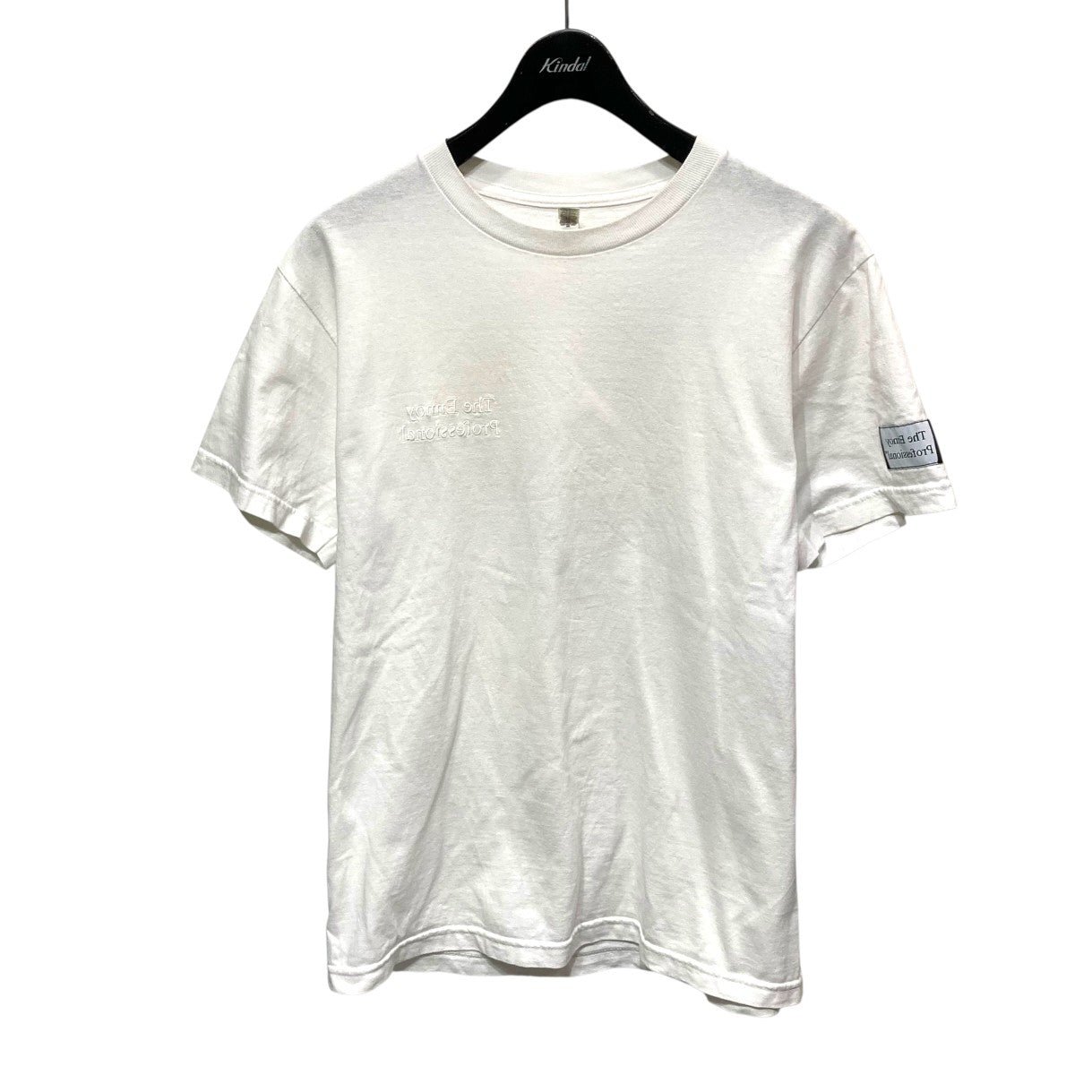 The Ennoy Professional ロゴ刺繍半袖Tシャツ 古着・中古-1枚目のアイテム画像