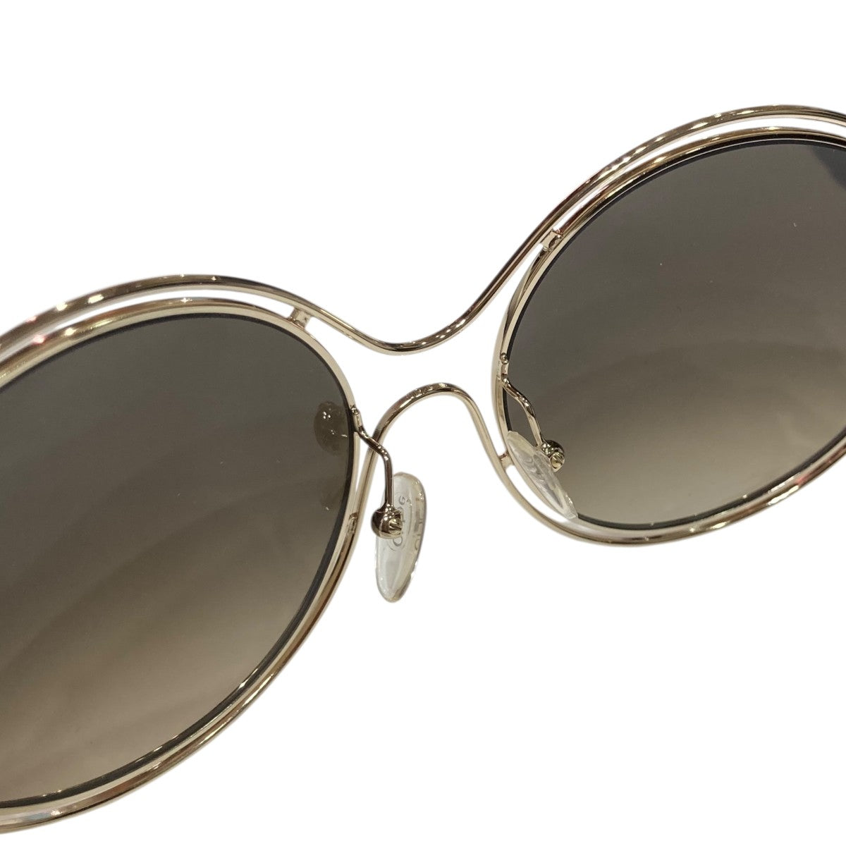 Chloe(クロエ) サングラスCE122S CE122S ゴールド サイズ 59□19