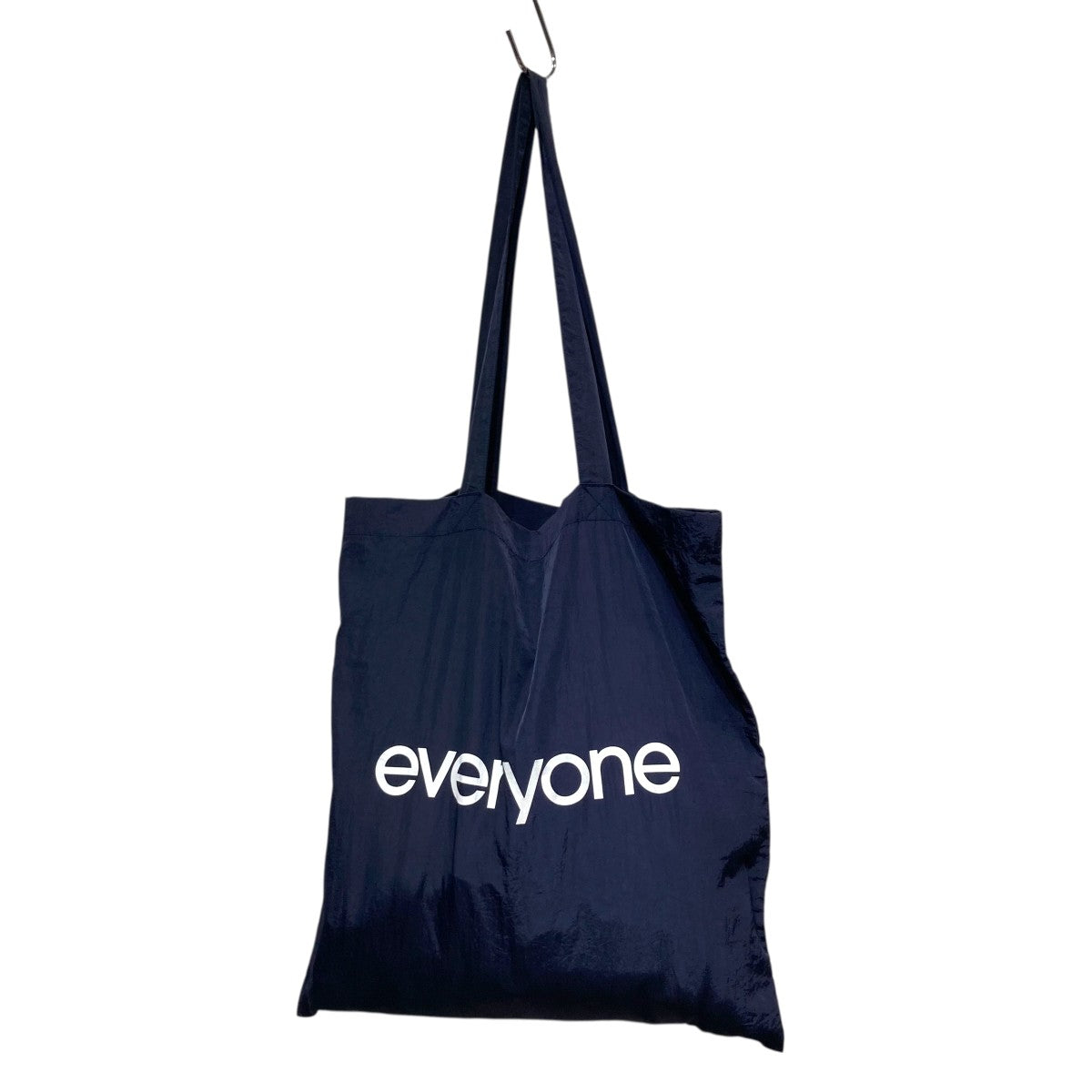 everyone ナイロントート everyone nylon logo tote bag (NAVY) | everyone