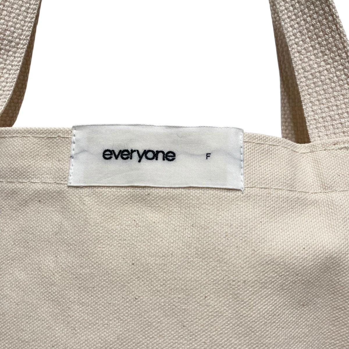 everyone(エブリワン) キャンバストートバッグVincent TOTE BAG