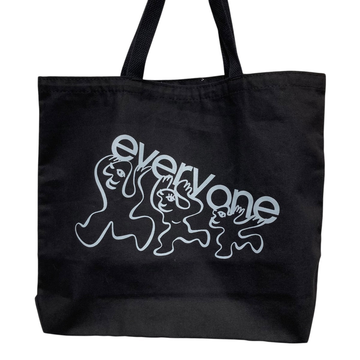 【新品未使用】everyone Vincent TOTE BAG BLACK everyone(エブリワン) キャンバストートバッグVincent TOTE BAG