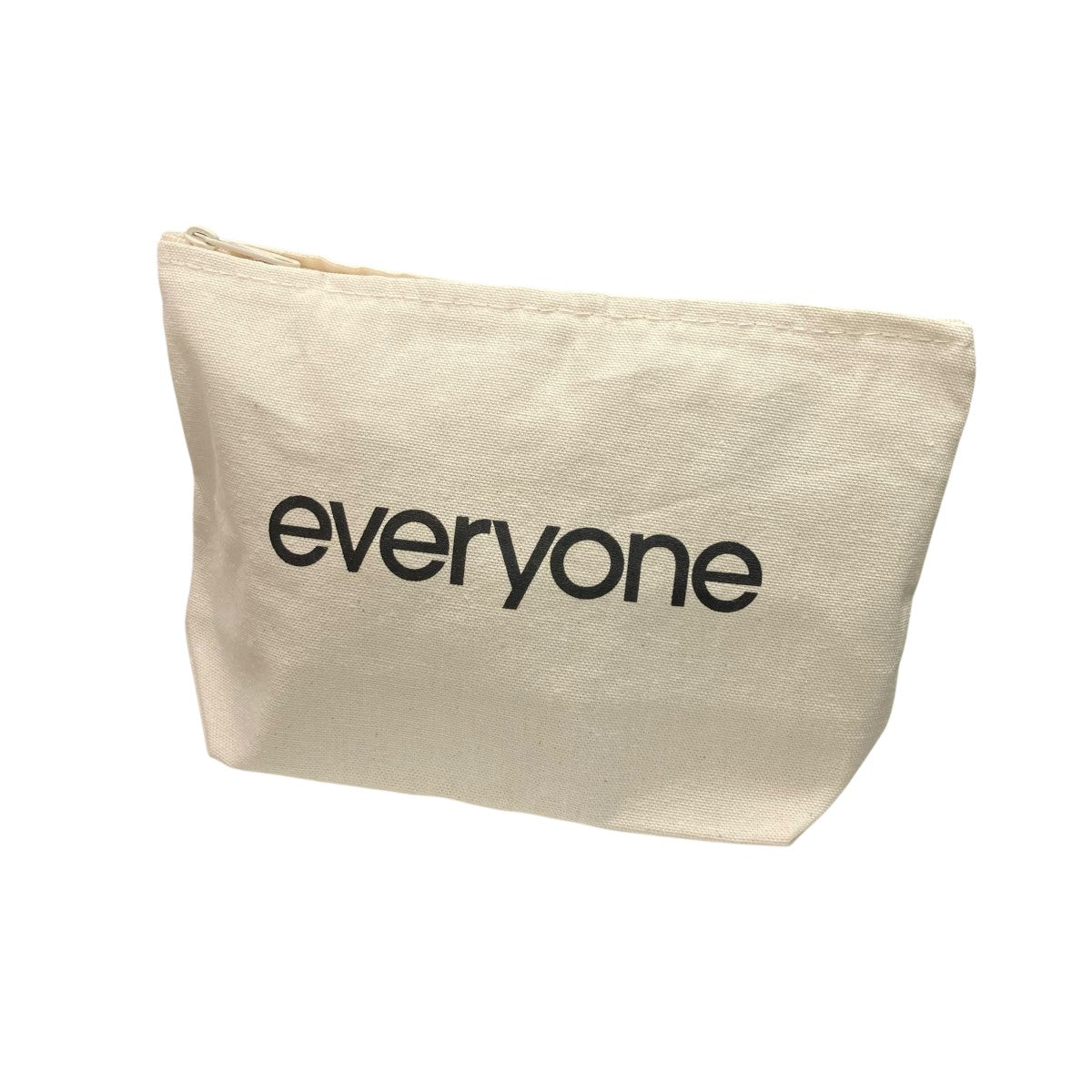 everyone 前橋限定　トートバッグ、ポーチセット everyone(エブリワン) ポーチ付きトートバッグ アイボリー