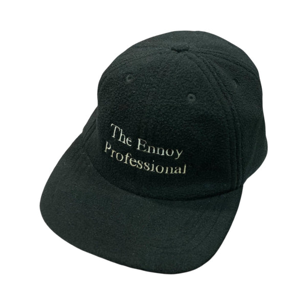 ENNOY(エンノイ) ロゴ刺繍フリースキャップ ブラック サイズ FREE