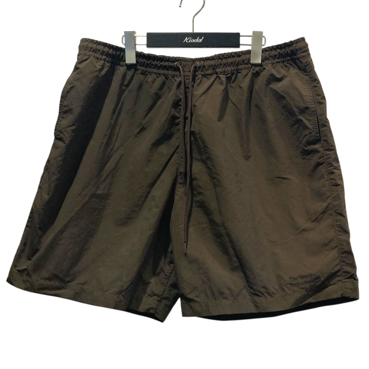 ロゴ刺繍ナイロンショーツSS22BRENPT02LV