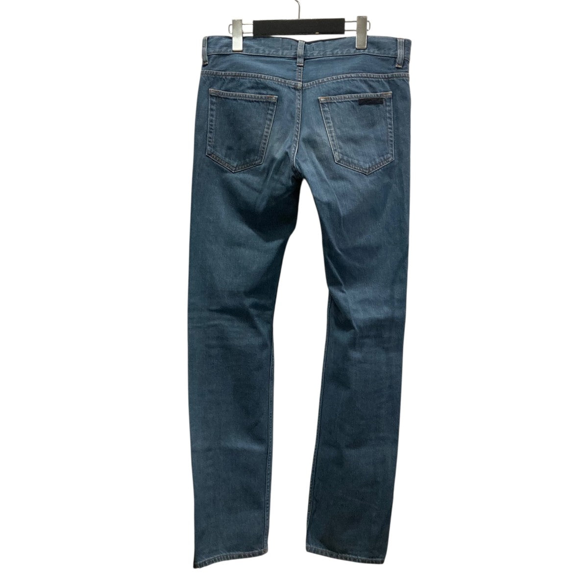 美品　PRADA プラダ　スリムテーパードスラックスパンツ　46 ネイビー PRADA(プラダ) テーパードスラックスパンツDNA955 DNA955 グレー