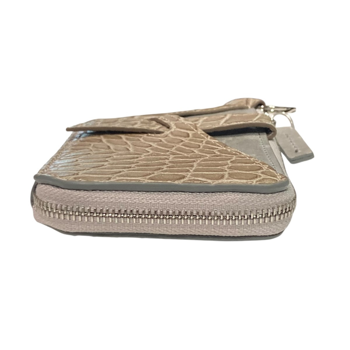 Kiko Kostadinov(キココスタディノフ) レザーキーチェーン グレー