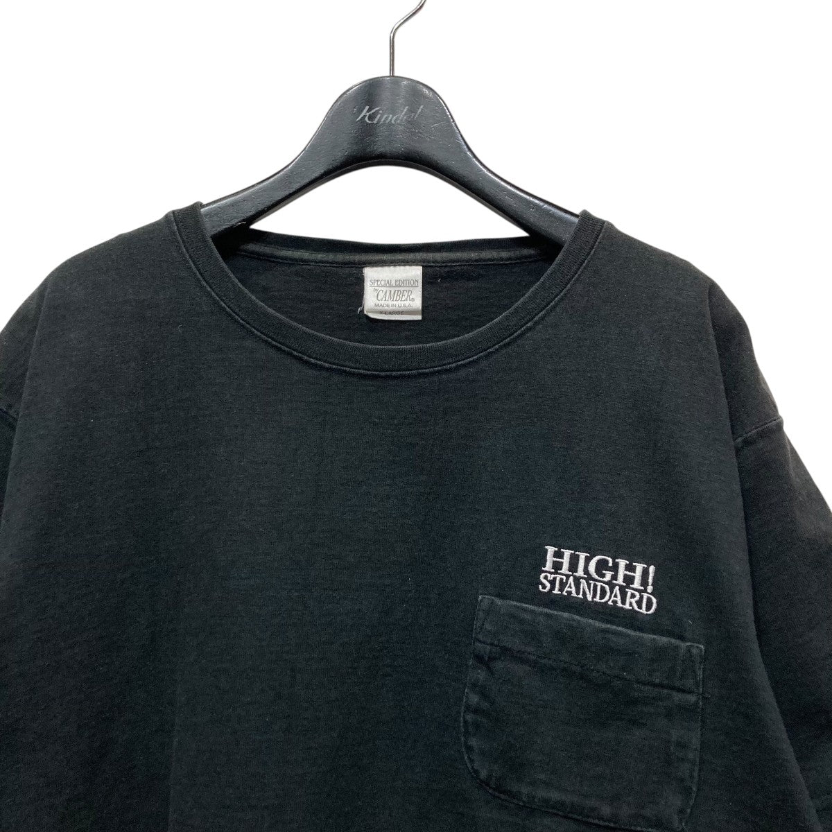HIGH!STANDARD×CAMBER 刺繍ロゴTシャツ 古着・中古-3枚目のアイテム画像