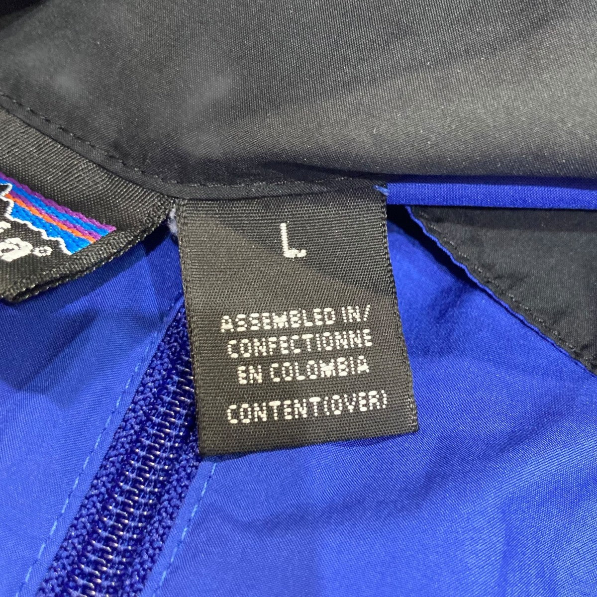 patagonia ナイロンプルオーバージャケット L ブラック/グレー　L 82a87fd16029142e6476577b75484c