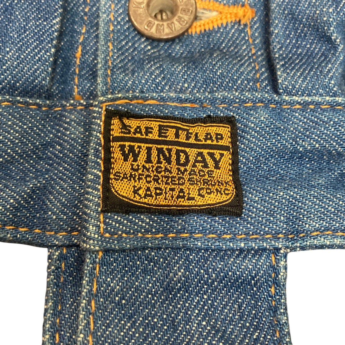 KAPITAL(キャピタル) 11．5OZ DENIM WIND PEN 1ST JKTデニム