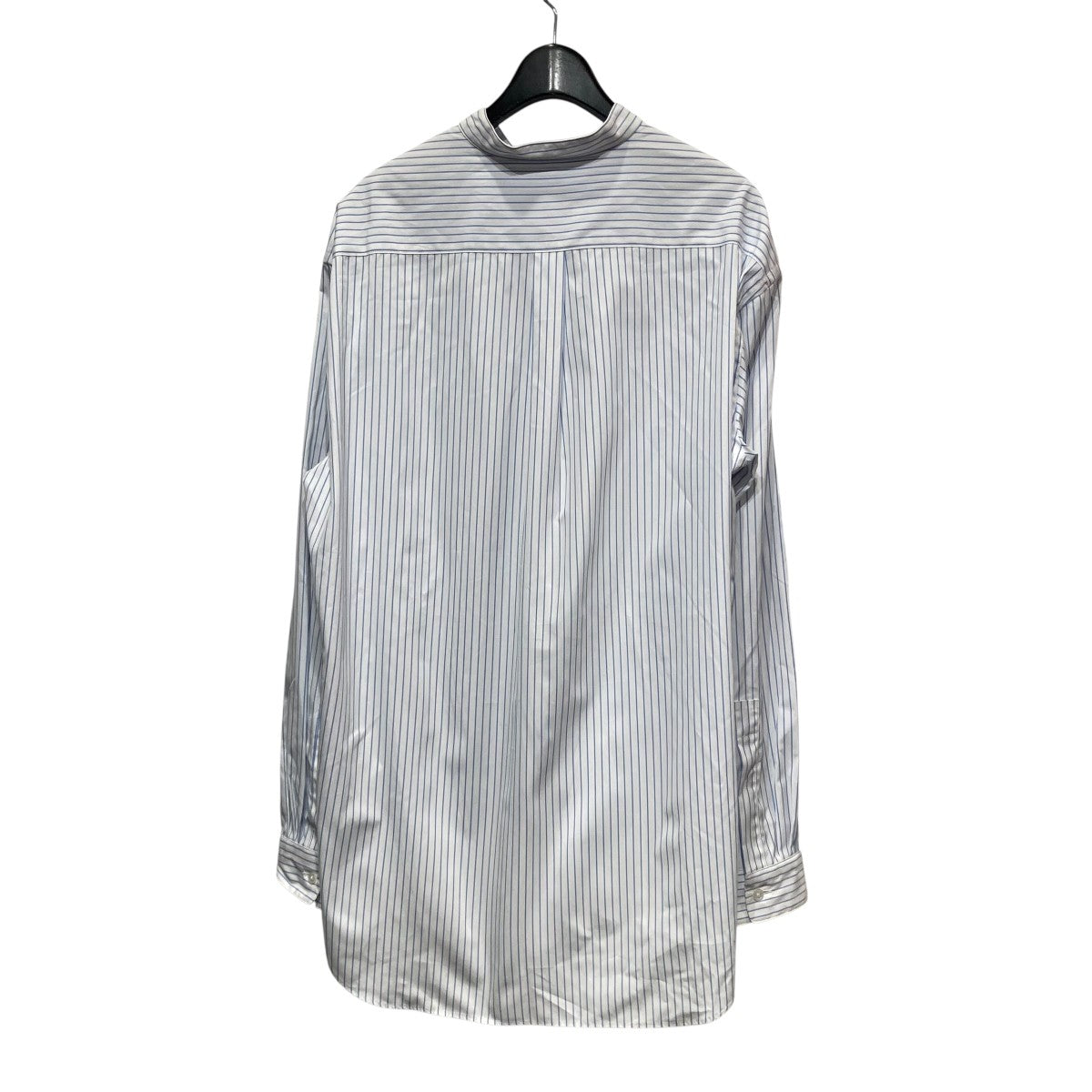 JOHN SMEDLEY(ジョンスメドレー) ストライプバンドカラーシャツ