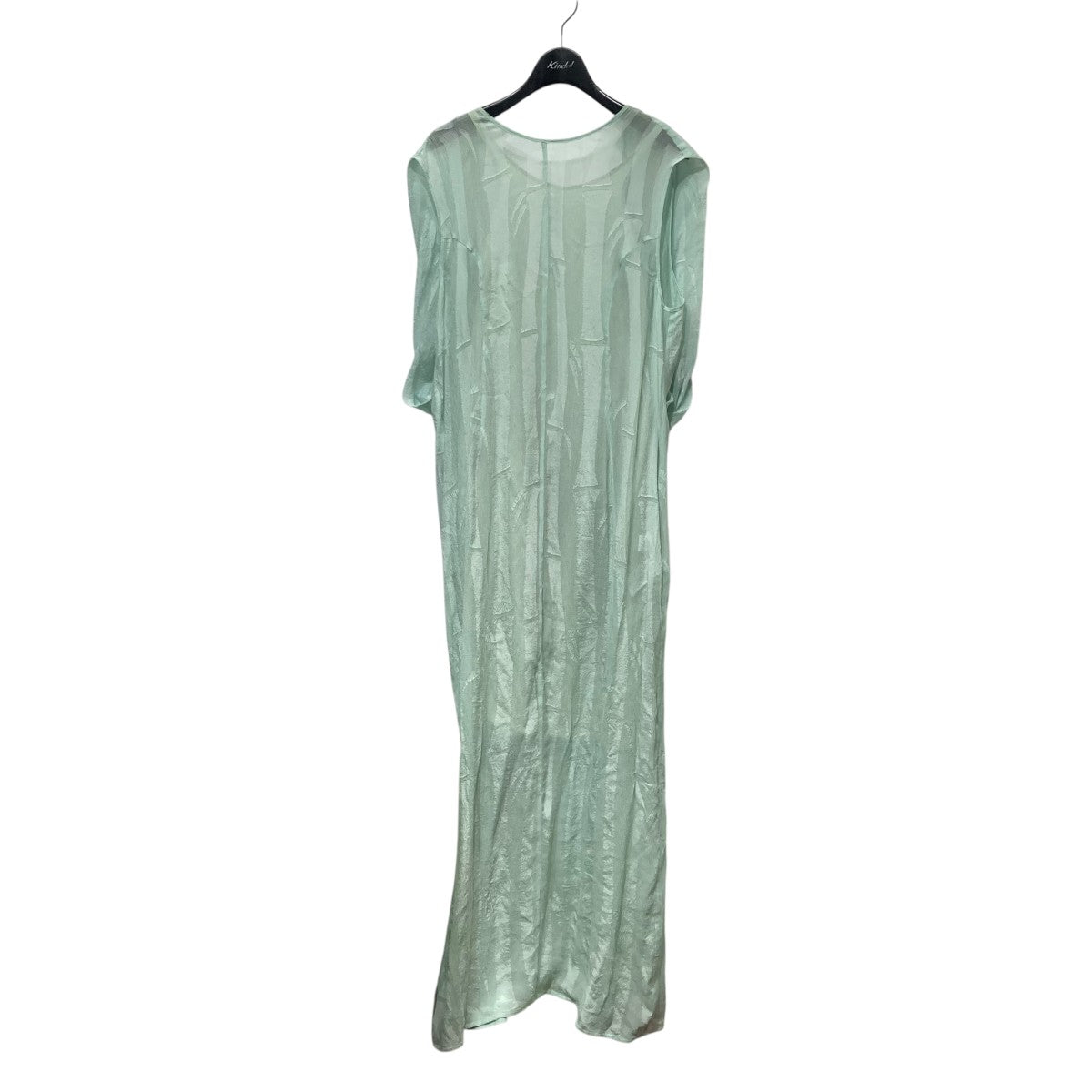 mame kurogouchi 23SSBamboo Motif Willow Jacquard Sheer DressノースリーブシアーワンピースMM23SS-DR013 古着・中古-1枚目のアイテム画像