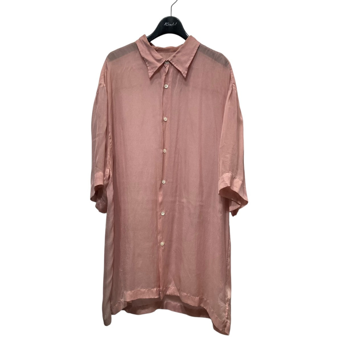 DRIES VAN NOTEN シルク半袖シャツ 古着・中古-1枚目のアイテム画像
