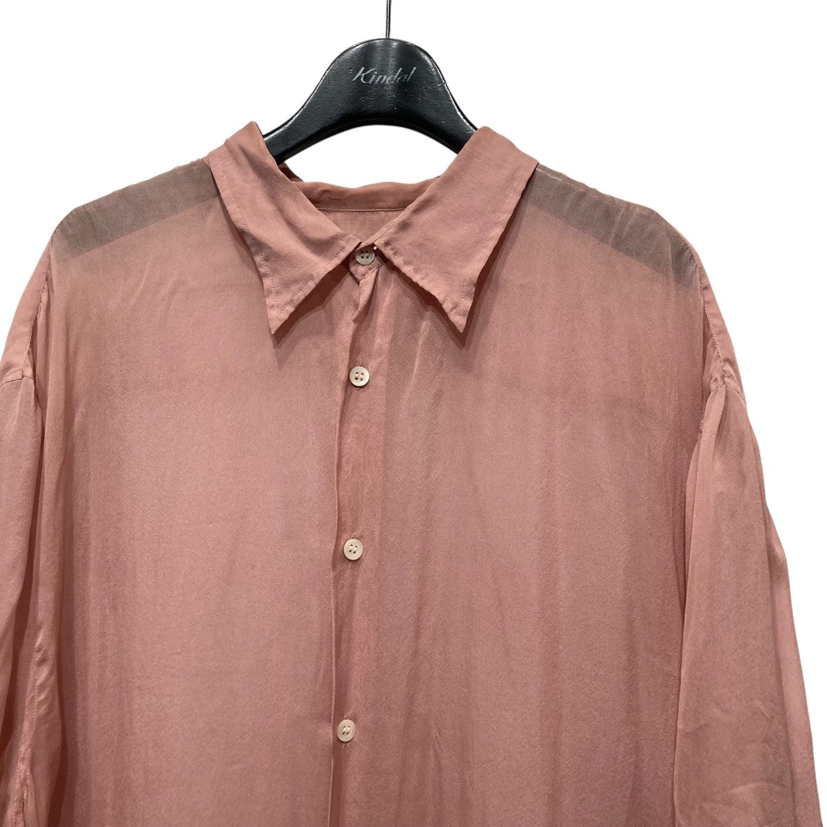 DRIES VAN NOTEN シルク半袖シャツ 古着・中古-3枚目のアイテム画像