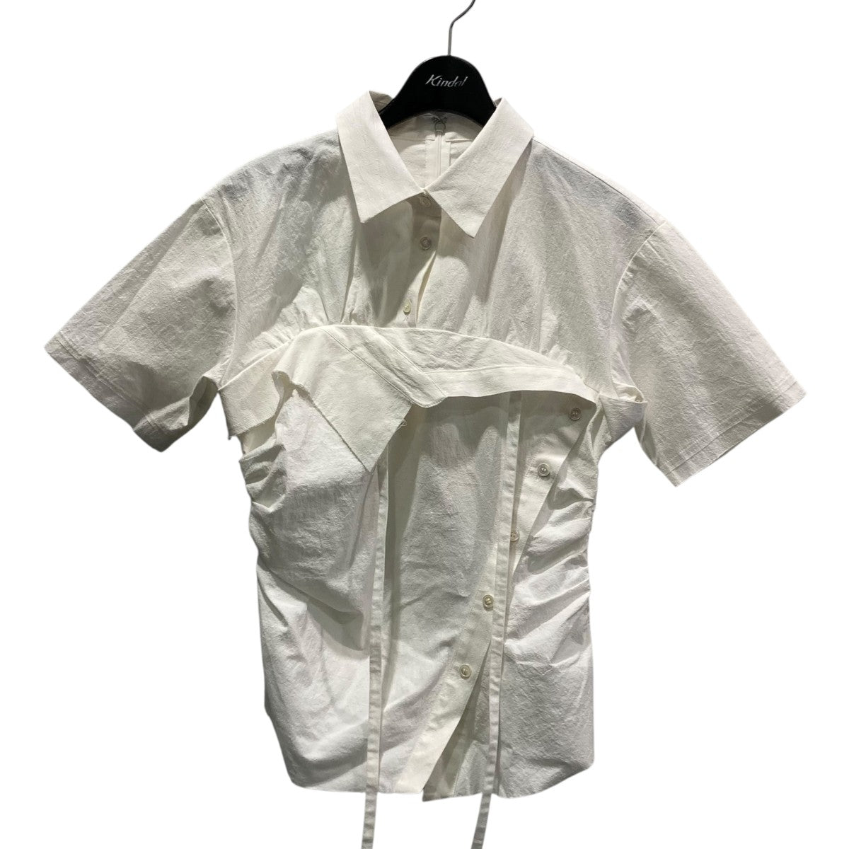 ARRANGE LAYERED ROBE SHIRT変形ブラウス1725210257-0