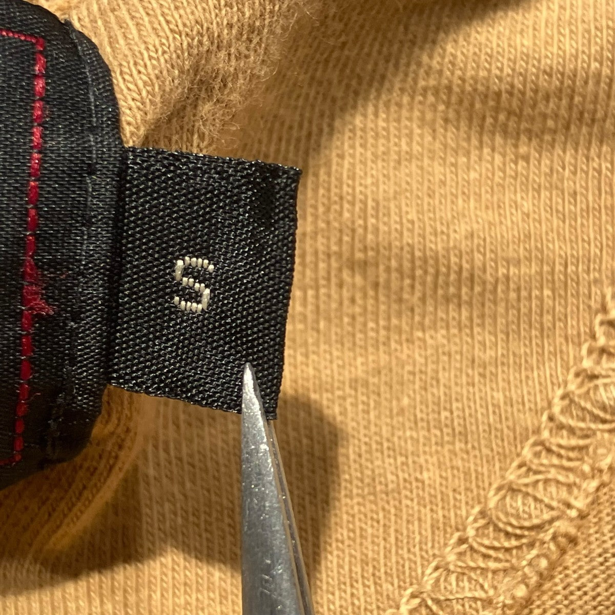 RRL ダメージ加工ヘンリーネックTシャツ 古着・中古-7枚目のアイテム画像