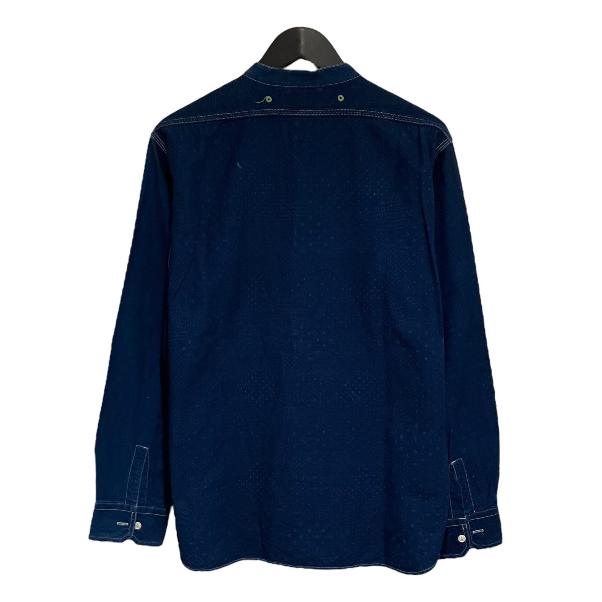 NIGEL CABOURN(ナイジェルケーボン) 染め加工バンドカラーシャツ