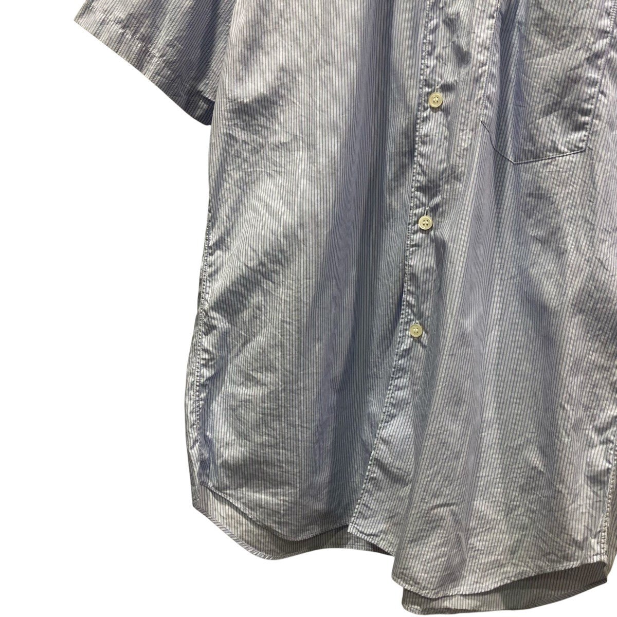 COMME des GARCONS SHIRT ストライプ半袖シャツCDGS7ST 古着・中古-4枚目のアイテム画像
