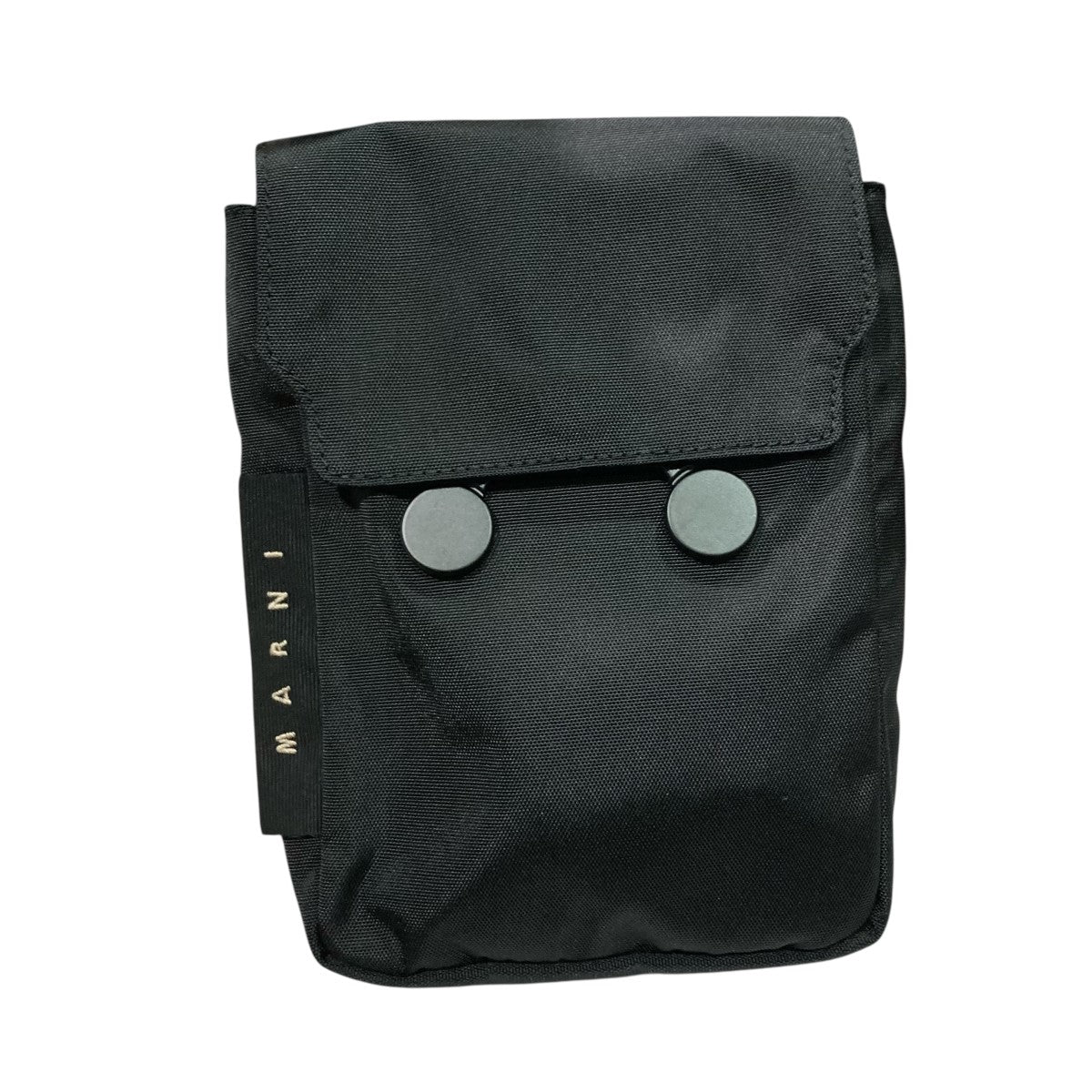 マルニ　あっこ ブラック(アンスラサイトダーク) コットンニット製 MARNI MARKET