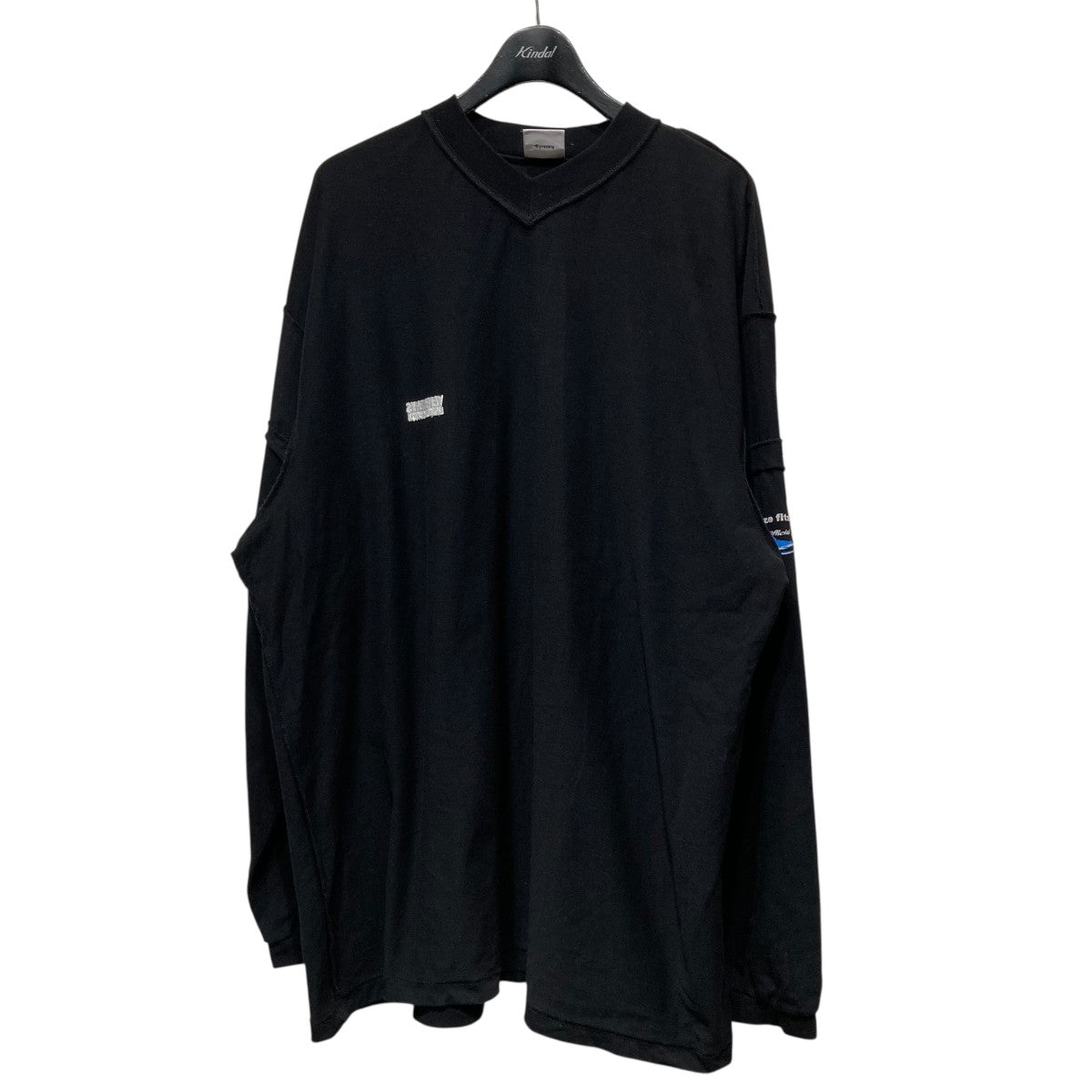 VETEMENTS(ヴェトモン) FAN DECONSTRUCTED ZIP-UP HOODIE再構築
