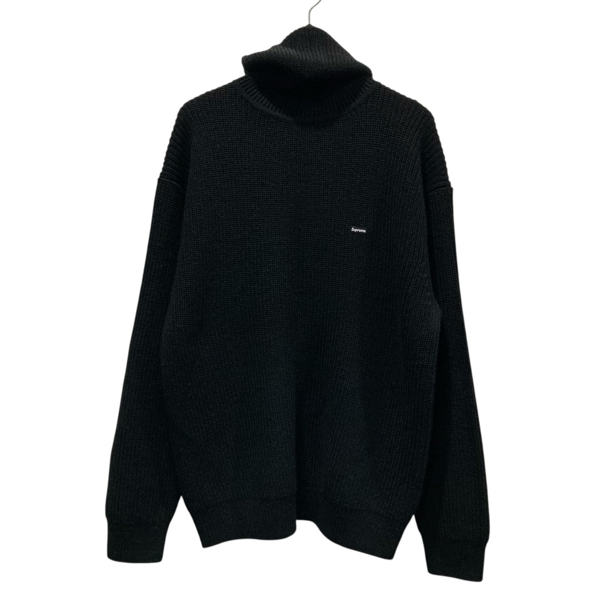 Supreme 総柄 バラクラバ ニットマスク 黒白 ロゴオールオーバー NEW