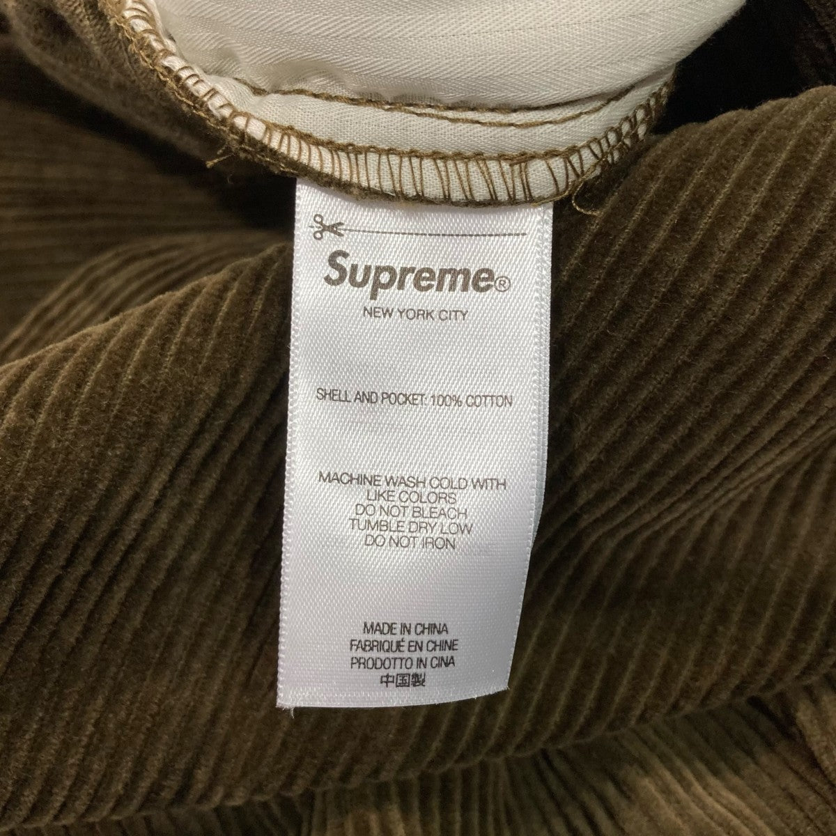 Supreme ベージュ コーデュロイパンツ 36インチ Supreme ベージュ コーデュロイパンツ 36インチ Supreme