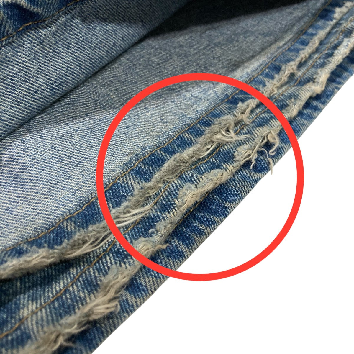 MM6 maison margiela ウォッシュドブルーフレアジーンズ MM6 Maison Margiela ファイブポケット ジーンズ | ブルー