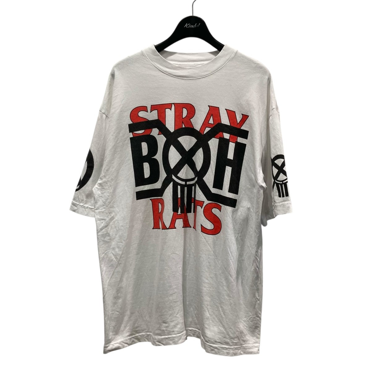 24AWRODENTICIDE TEE WHITEプリントTシャツ