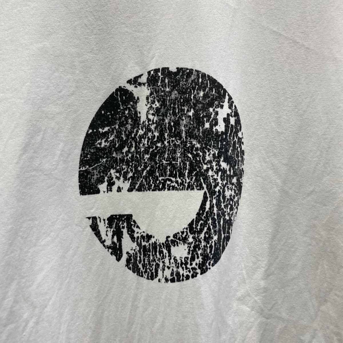 25SSクラッキングプリントTシャツWO-T909