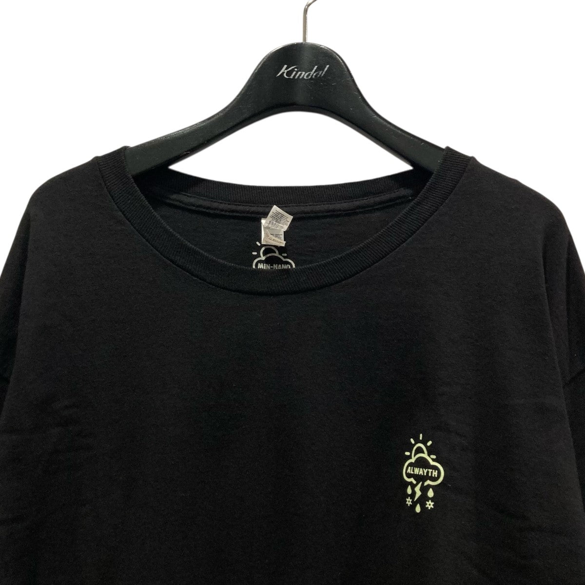 MIN-NANO×ALWAYTH 長袖Tシャツ ブラック サイズ L｜【公式