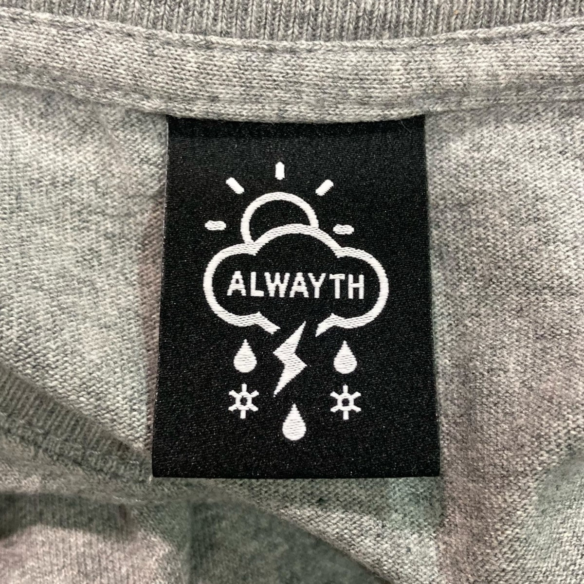 MIN-NANO×ALWAYTH×WAKE 長袖Tシャツ グレー サイズ FREE｜【公式