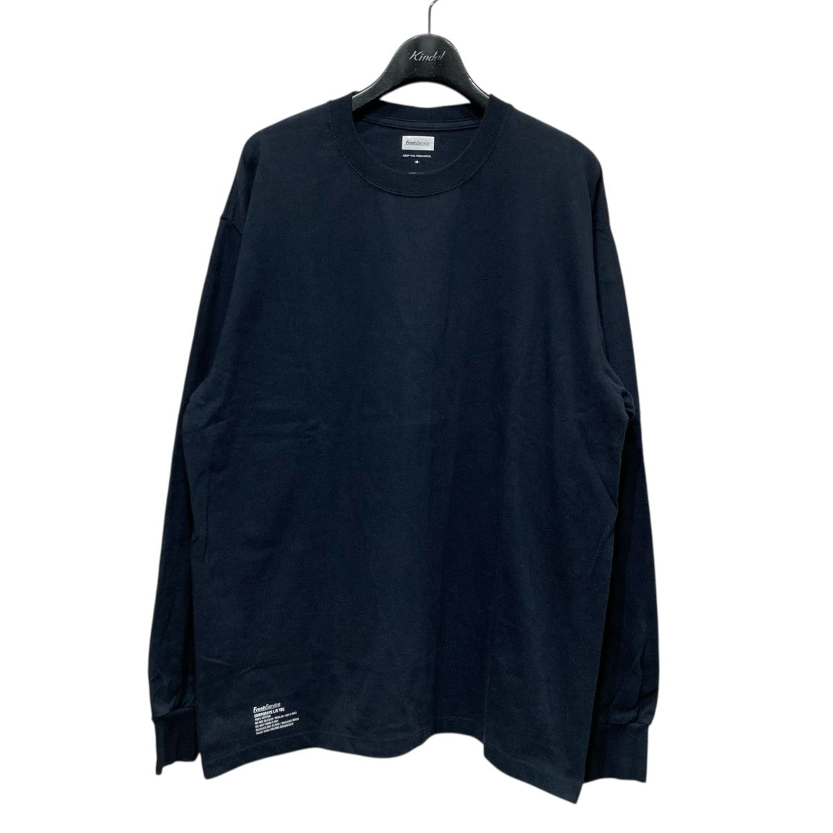 値下不可FreshService フレッシュサービス　定番　ネイビー 長袖シャツ 値下不可FreshService フレッシュサービス 定番 ネイビー 長袖