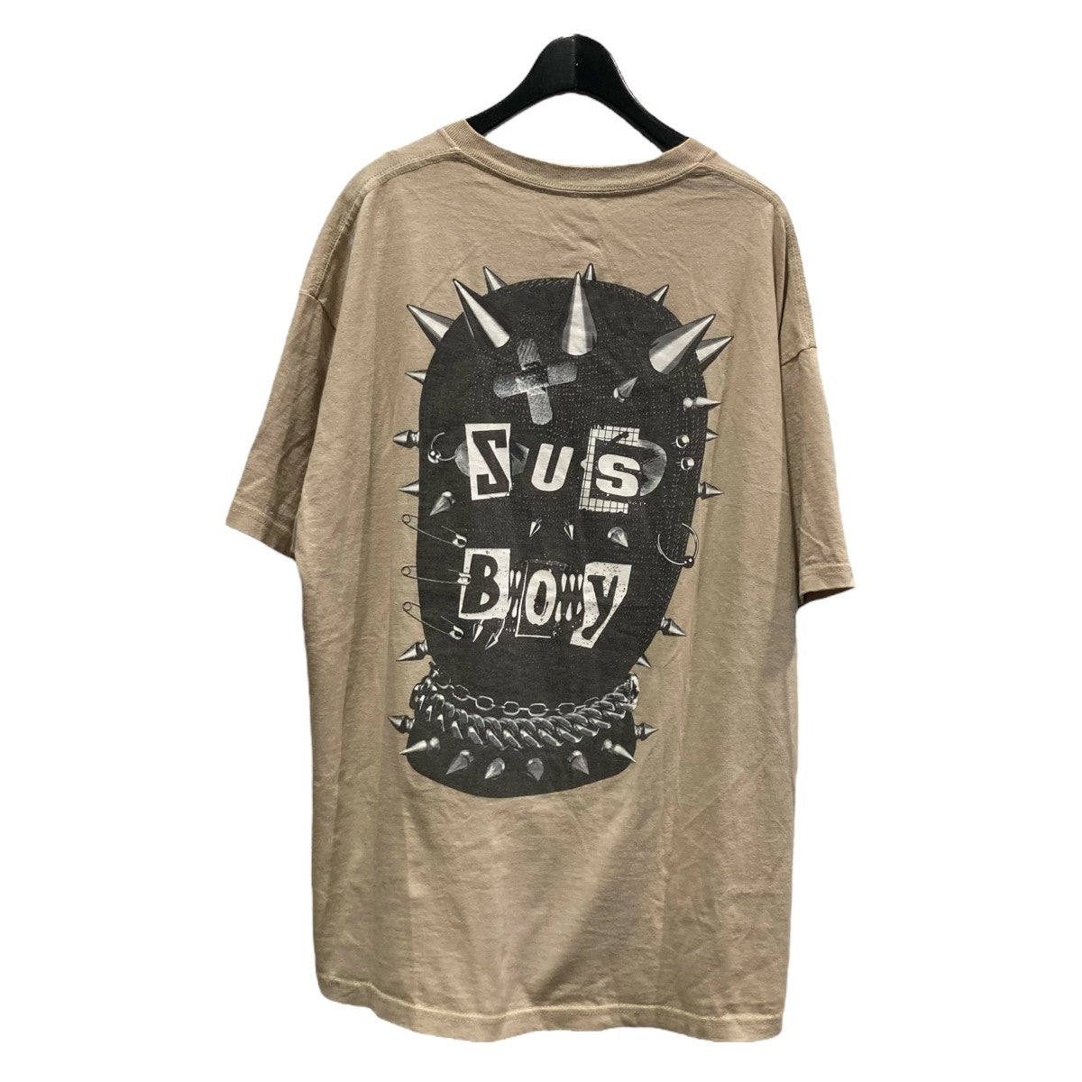 SUS BOY(サスボーイ) バックプリントTシャツ ベージュ サイズ XL