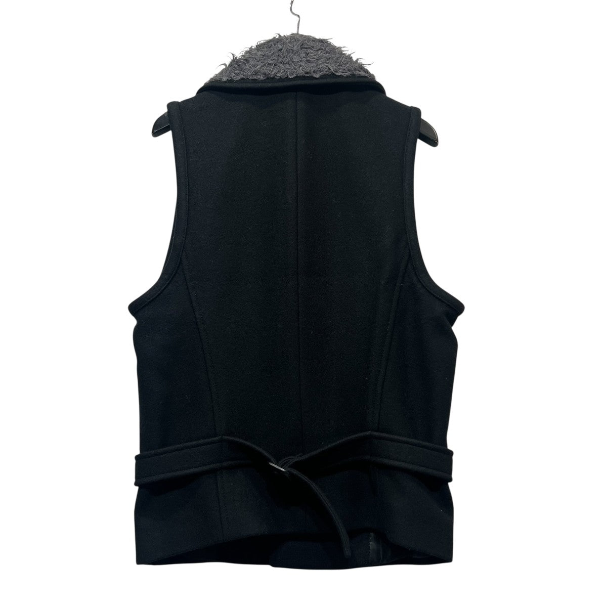 wooyoungmi / フリースベスト/50/ウール/BLK/無地/VRWY-BA1-1031 WOO YOUNG MI(ウーヨンミ) ジップベストVRWY-BA1-1031 VRWY-BA1-1031