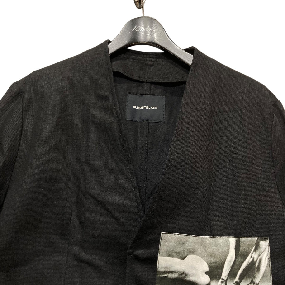 レイヤードデニムコート22AW-C002 WOVEN LAYERD DENIM COAT