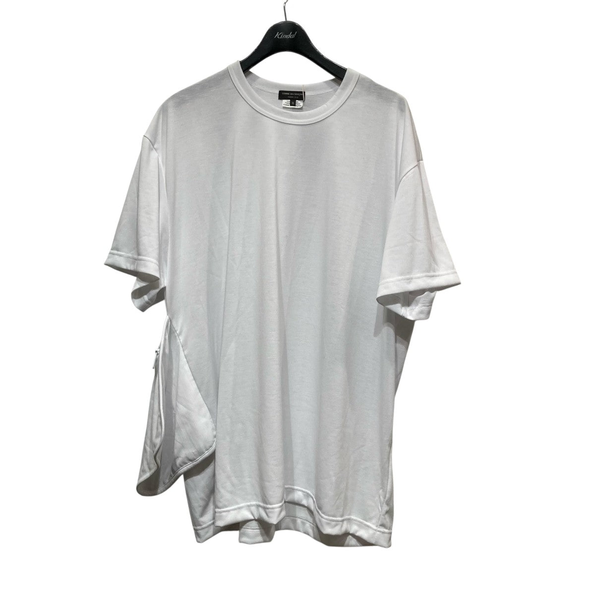 COMME des GARCONS HOMME PLUS 25SSジップポケットTシャツPO-T018 古着・中古-1枚目のアイテム画像
