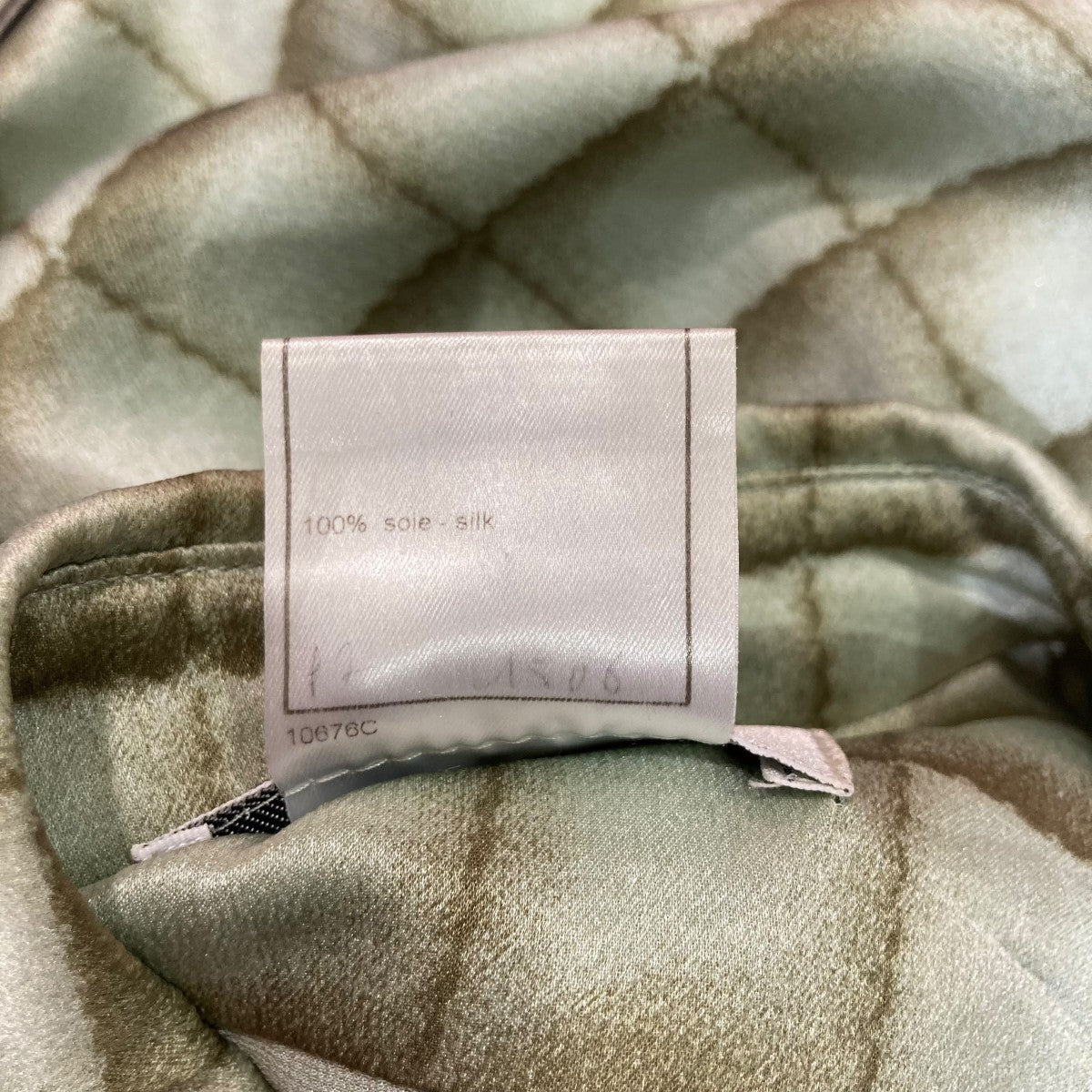 CHANEL ノースリーブシルクチョコバーワンピースP16549V09094 古着・中古-7枚目のアイテム画像