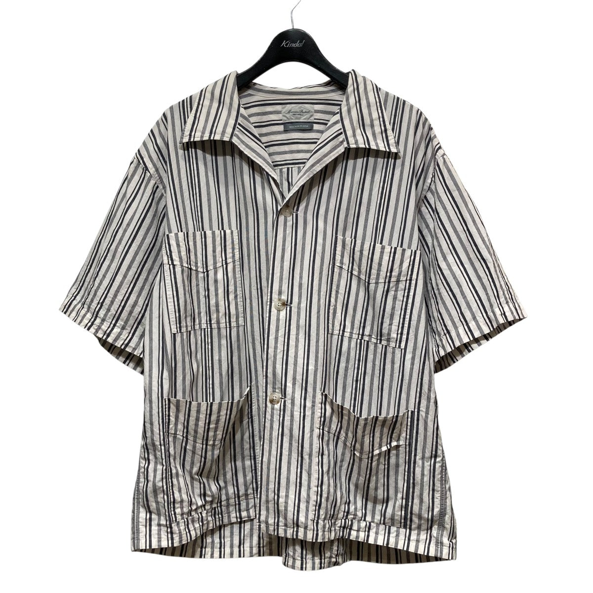 半袖ストライプシャツMPSM-2204S