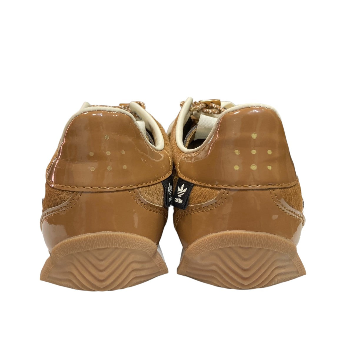 adidas SFTMジャケット　Lサイズ　ブラウン 中古・古着通販】adidas (アディダス) フェイクレザージャケット