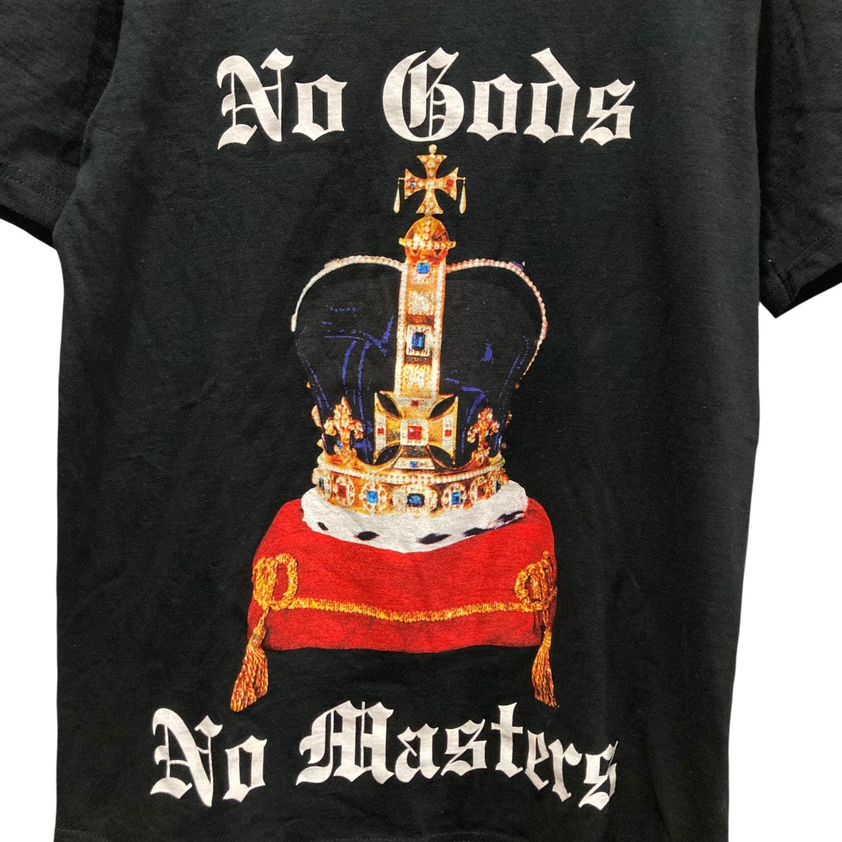 プリントTシャツNo Gods Tee