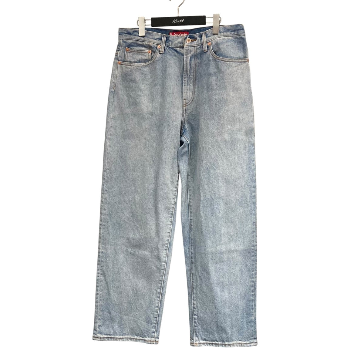 24SSBaggy Jean Washed Indigoバギーデニムパンツ101837