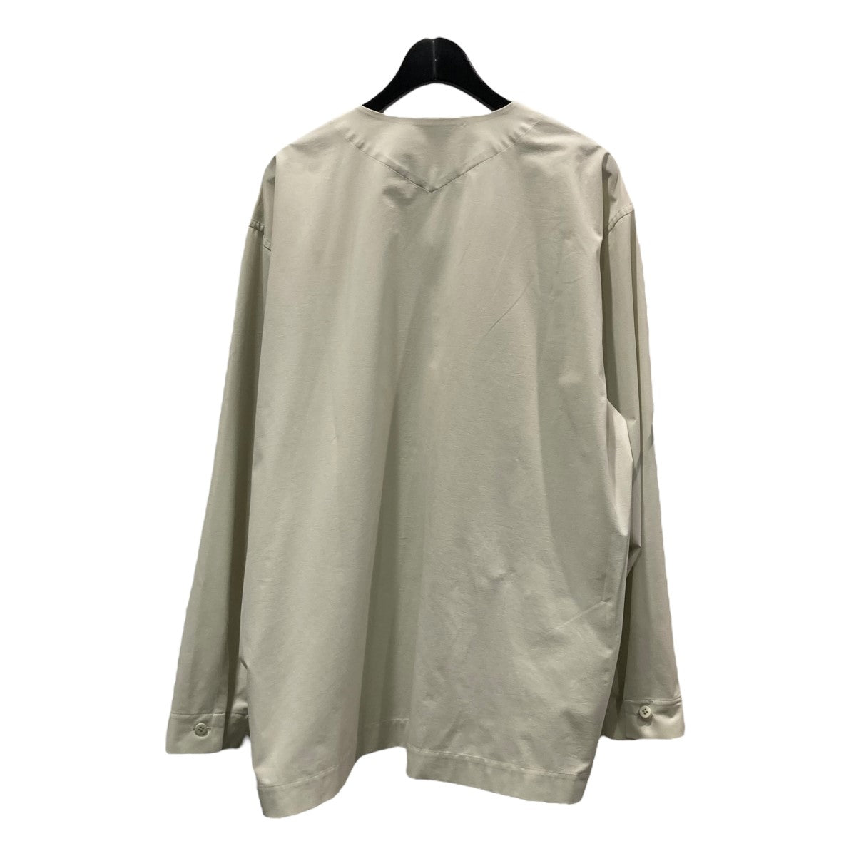 HOMME PLISSE ISSEY MIYAKE ノーカラーシャツHP31FJ330 古着・中古-2枚目のアイテム画像