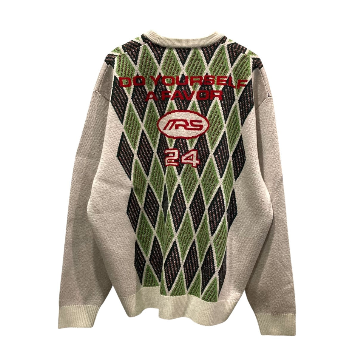 Martine rose×Supreme 24AWSweater Knitアーガイルニット