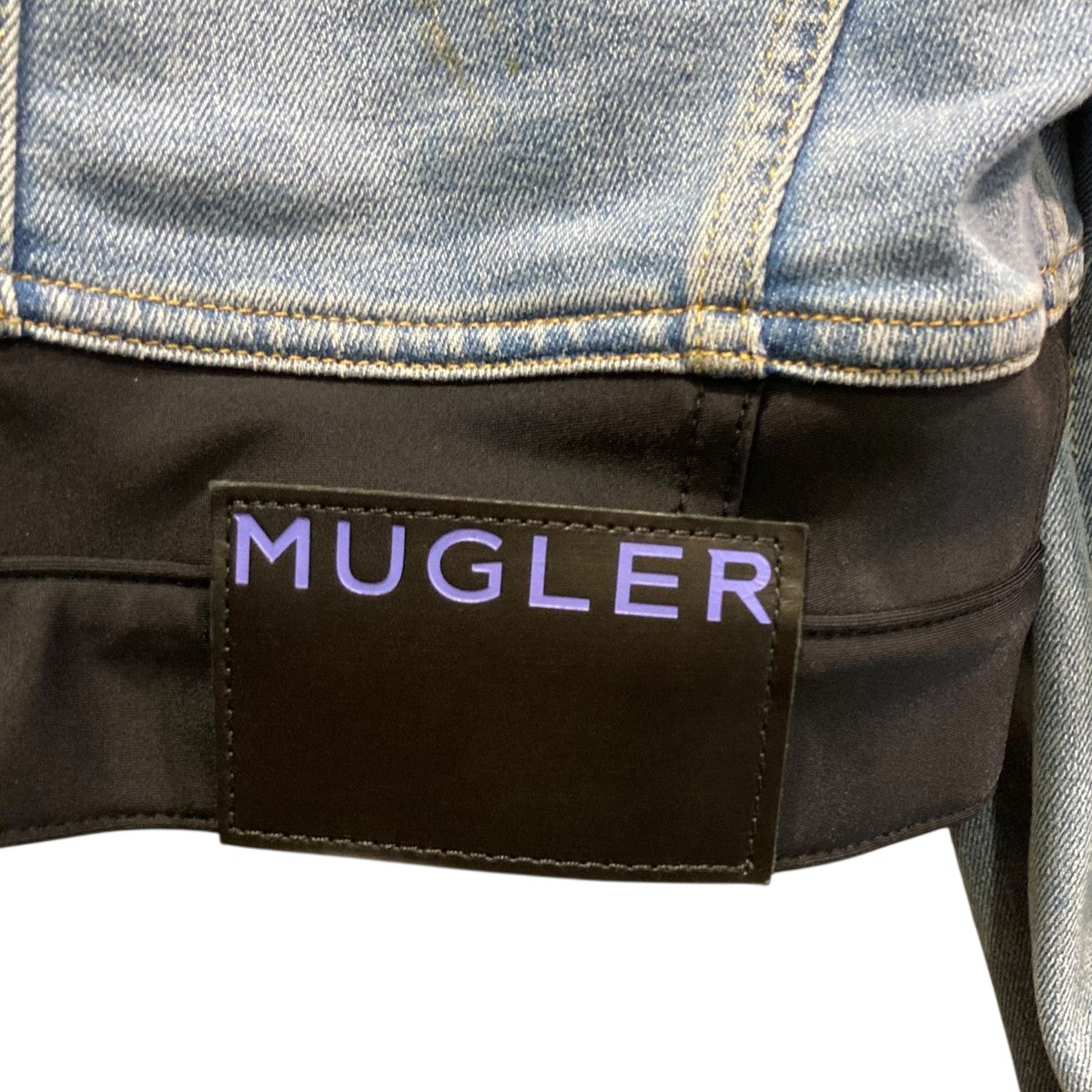 Mugler×H＆M デニムジャケット インディゴ サイズ M｜【公式