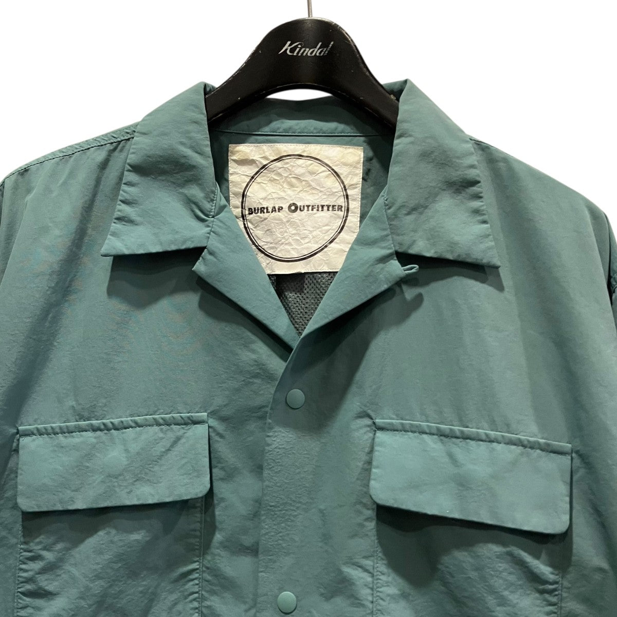 BURLAP OUTFITTER(バーラップアウトフィッター) 半袖ナイロンシャツ