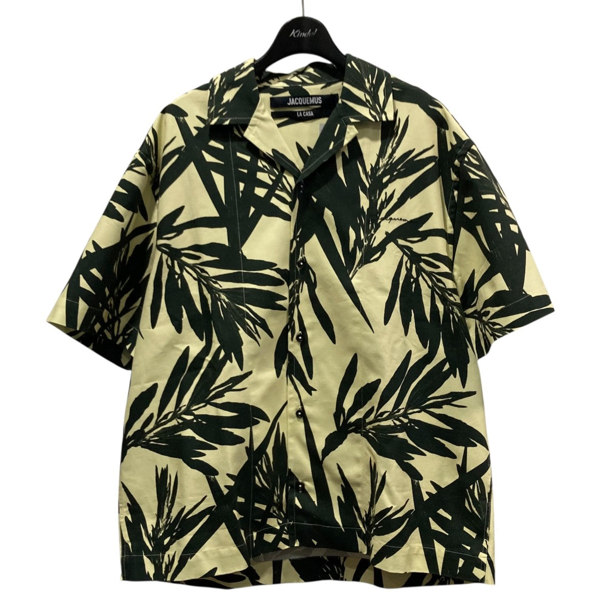 LA CHEMISE JEAN総柄半袖シャツ246SH201-1585-28F