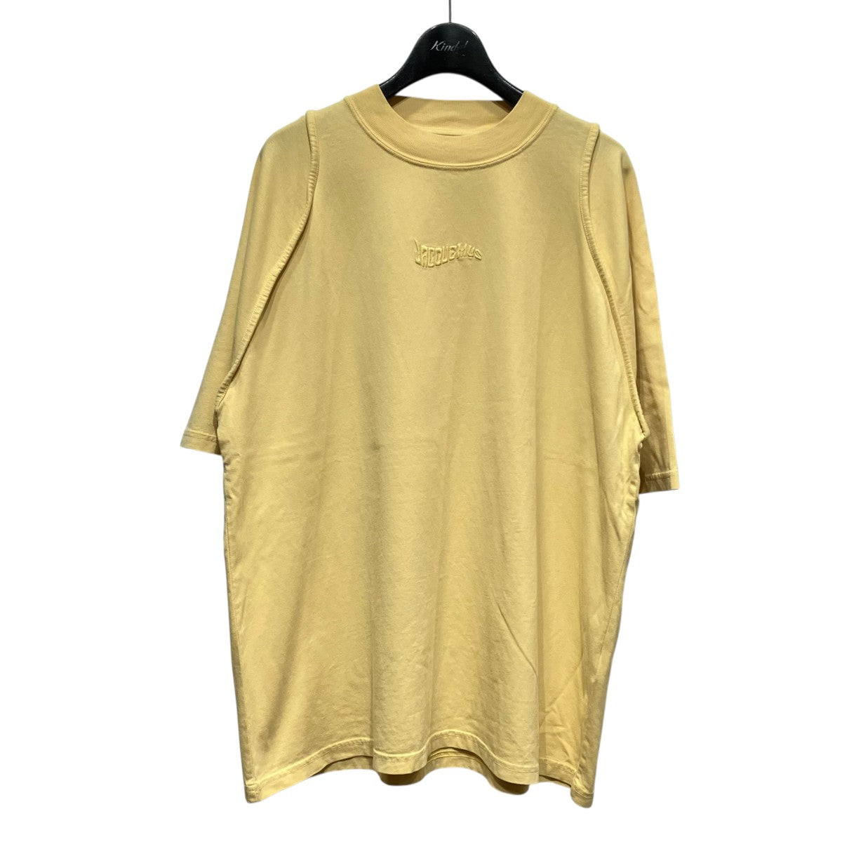 ロゴ刺繍Tシャツ245JS198-2312-250