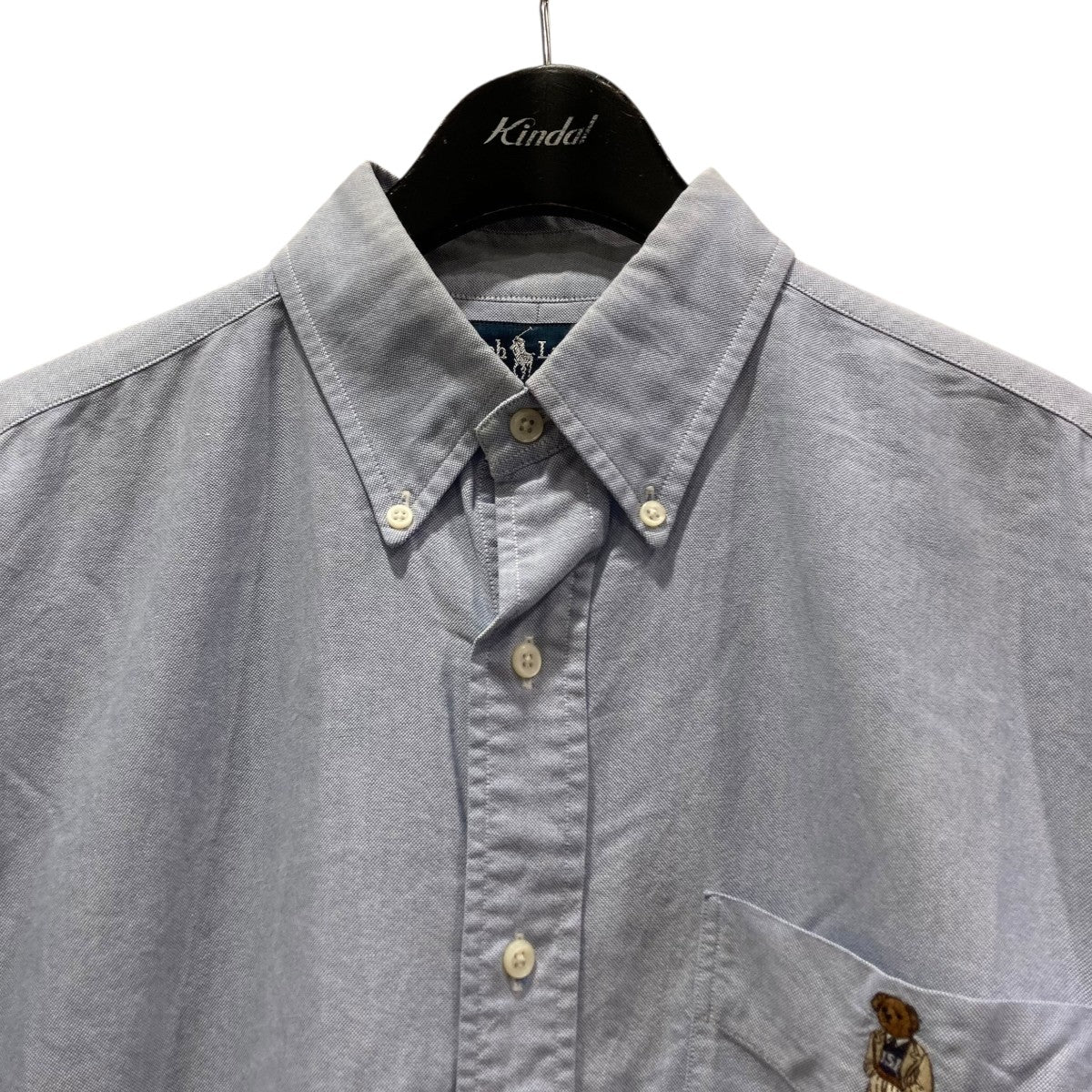 RALPH LAUREN BLAIREポロベアボタンダウンシャツ 古着・中古-3枚目のアイテム画像